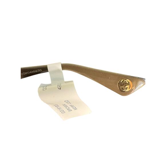 Gucci NWT GG1616 Browline Men’s Sunglasses in Brown - Picture 13 of 16